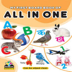 My First Board Book of ALL IN ONE - Can be wiped clean